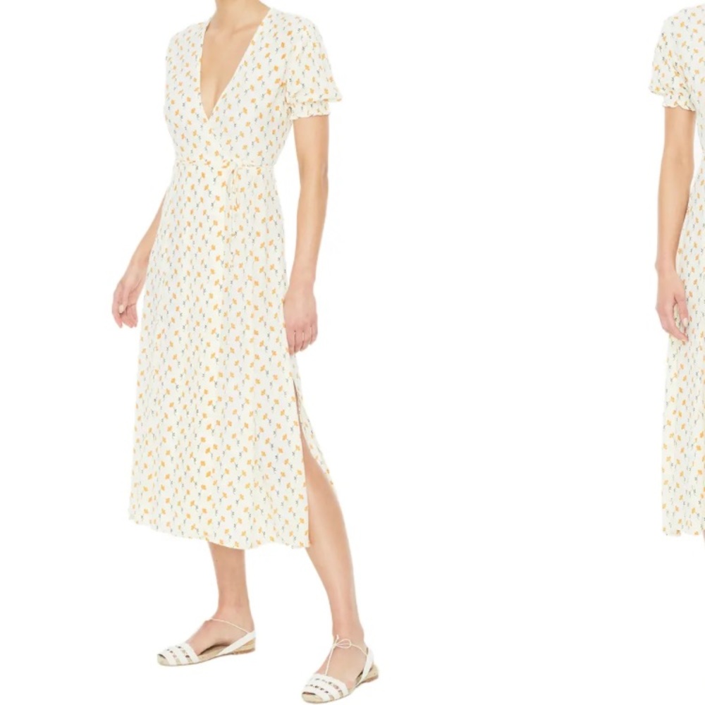 Faithfull the brand Hana wrap dress